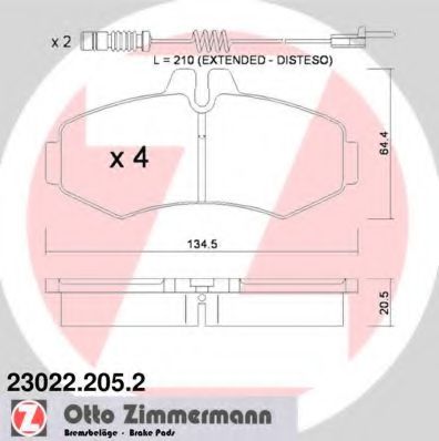 ZIMMERMANN 23022.205.2