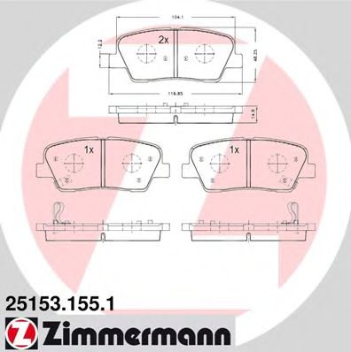 ZIMMERMANN 25153.155.1