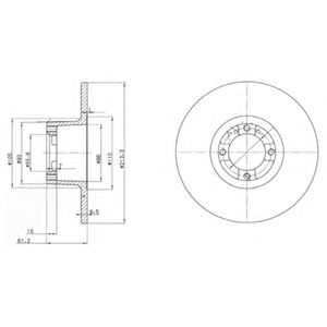 DELPHI BG2081