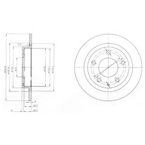 DELPHI BG3084