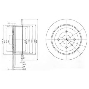 DELPHI BG3615