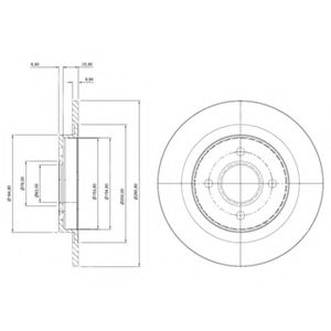 DELPHI BG3743