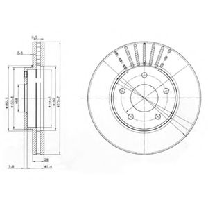 DELPHI BG3816