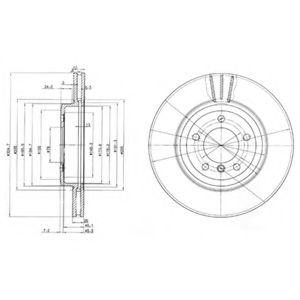 DELPHI BG3830