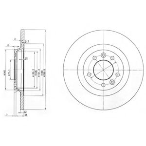 DELPHI BG3836