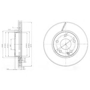 DELPHI BG3845