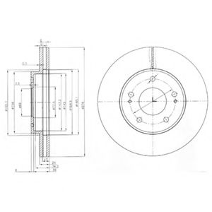 DELPHI BG3848