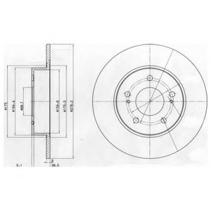 DELPHI BG3904