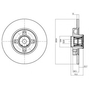 DELPHI BG9053RS