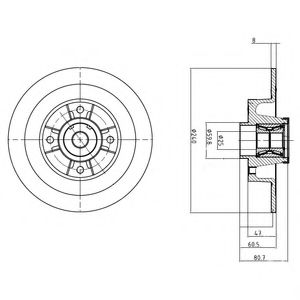 DELPHI BG9028RSC