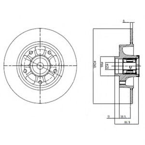 DELPHI BG9112RSC