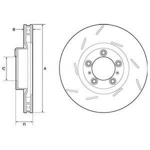 DELPHI BG9128C