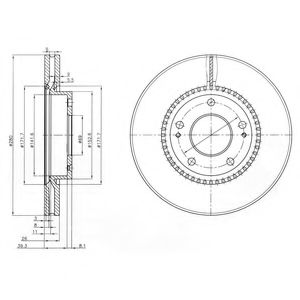 DELPHI BG3861