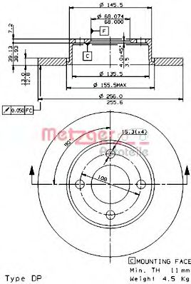 METZGER 10025 E