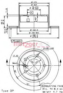 METZGER 14860 V