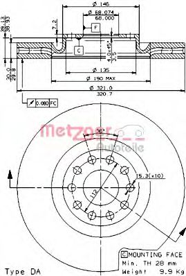 METZGER 24802 V