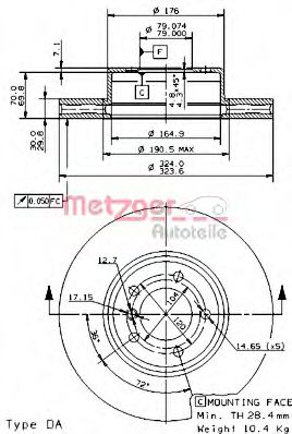 METZGER 24885 V