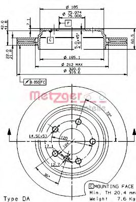 METZGER 24936 V