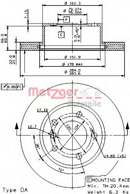 METZGER 24945 V