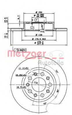 METZGER 14874 V