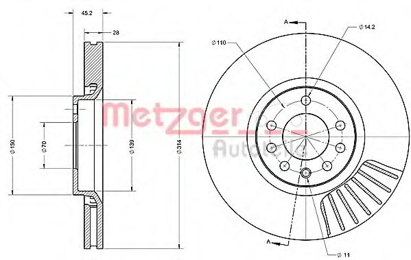 METZGER 6110251