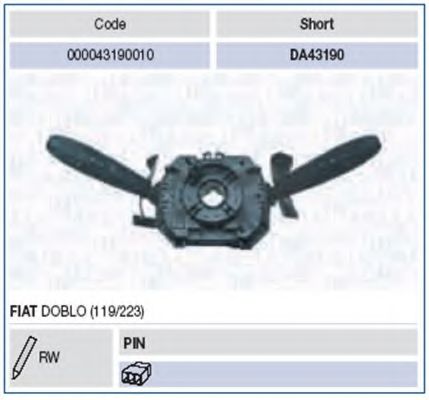 MAGNETI MARELLI 000043190010