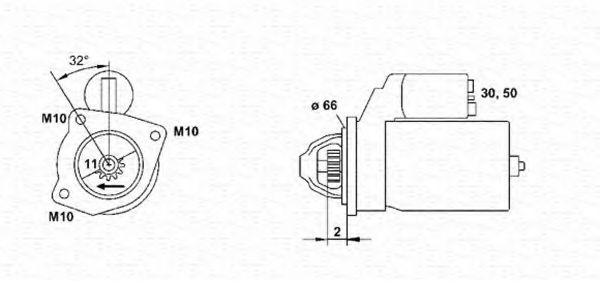 MAGNETI MARELLI 943253105010