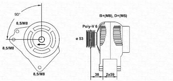 MAGNETI MARELLI 943354136010