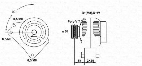 MAGNETI MARELLI 943355013010