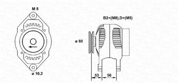 MAGNETI MARELLI 943355050010