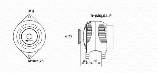 MAGNETI MARELLI 943355172010