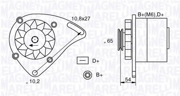 MAGNETI MARELLI 063341454010