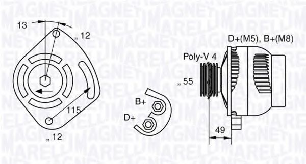 MAGNETI MARELLI 063321715010