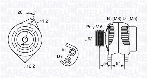 MAGNETI MARELLI 063321800010