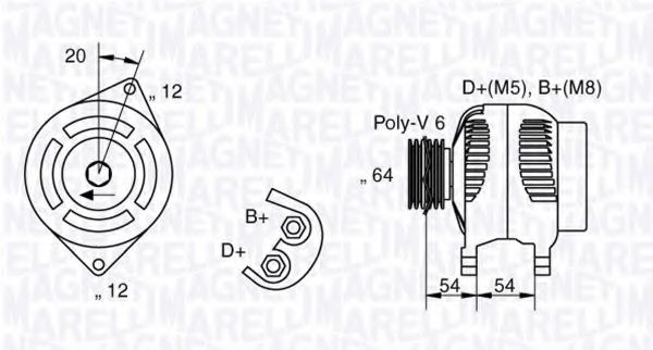 MAGNETI MARELLI 063321813010