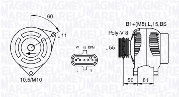 MAGNETI MARELLI 063535550050