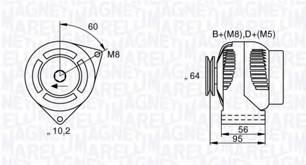 MAGNETI MARELLI 063533350070