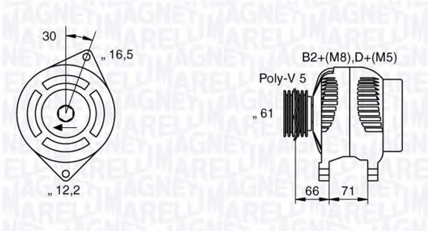 MAGNETI MARELLI 063534150120