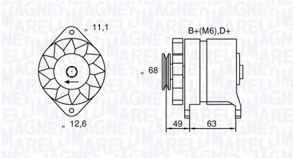 MAGNETI MARELLI 063321041010