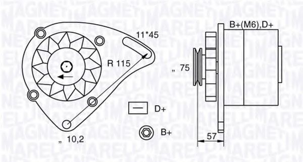 MAGNETI MARELLI 063321000010