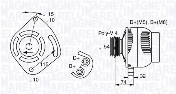 MAGNETI MARELLI 063377011010