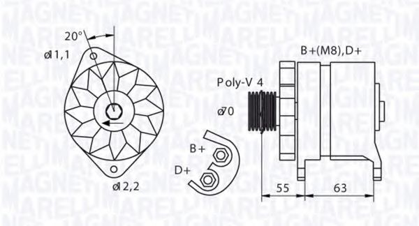 MAGNETI MARELLI 063321395010