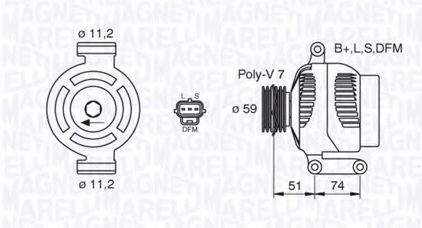 MAGNETI MARELLI 063380007010