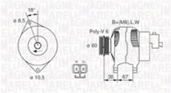 MAGNETI MARELLI 063730005010