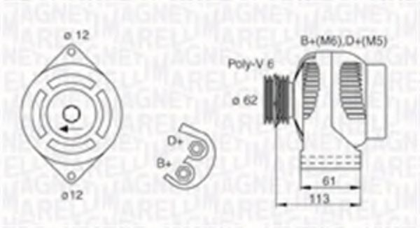 MAGNETI MARELLI 063730008010