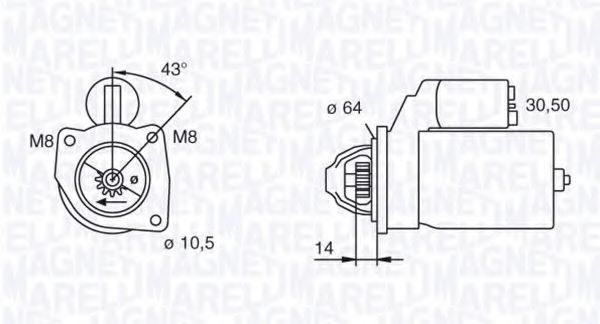 MAGNETI MARELLI 063101023010