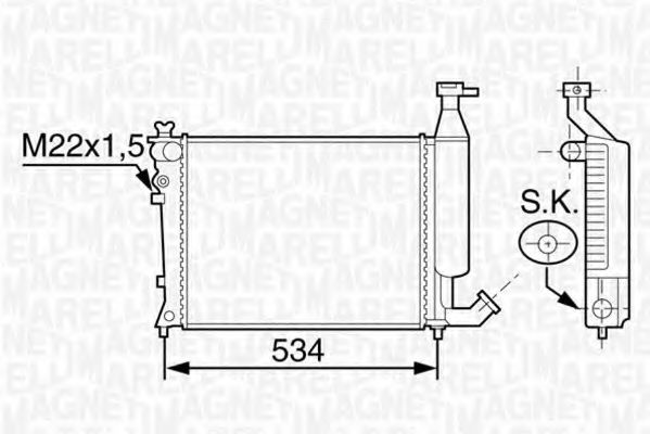 MAGNETI MARELLI 350213117700