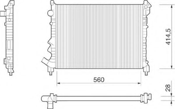 MAGNETI MARELLI 350213254000